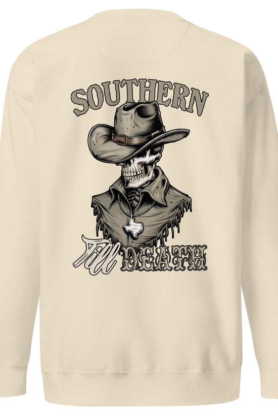 Southern Till Death Sweatshirt (back illustration) - Amp'd Up Custom
