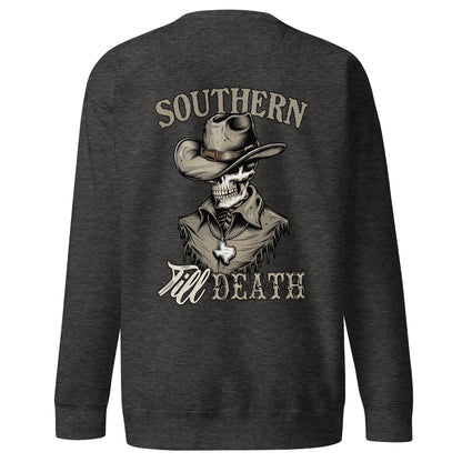 Southern Till Death Sweatshirt (back illustration) - Amp'd Up Custom