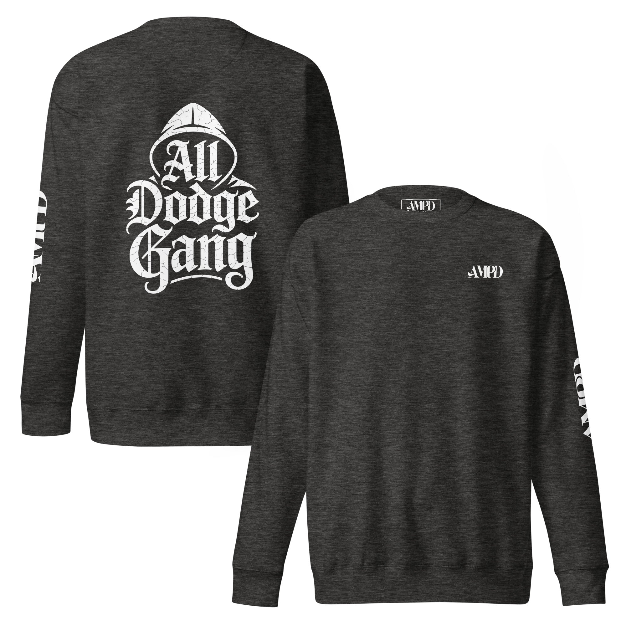 Dodge Gang Sweatshirt, Car Enthusiast Premium Quality Pullover | AMPD