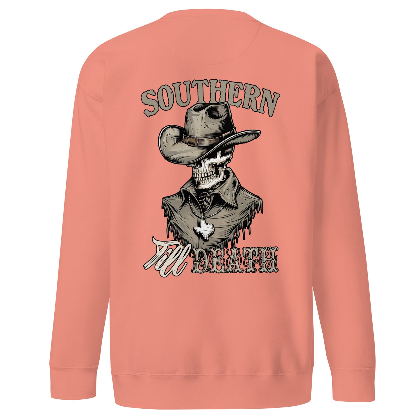 Southern Till Death Sweatshirt (back illustration) - Amp'd Up Custom