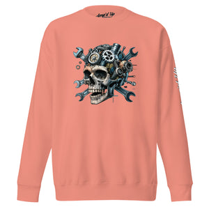 Skull Mechanic Sweatshirt - Amp'd Up Custom
