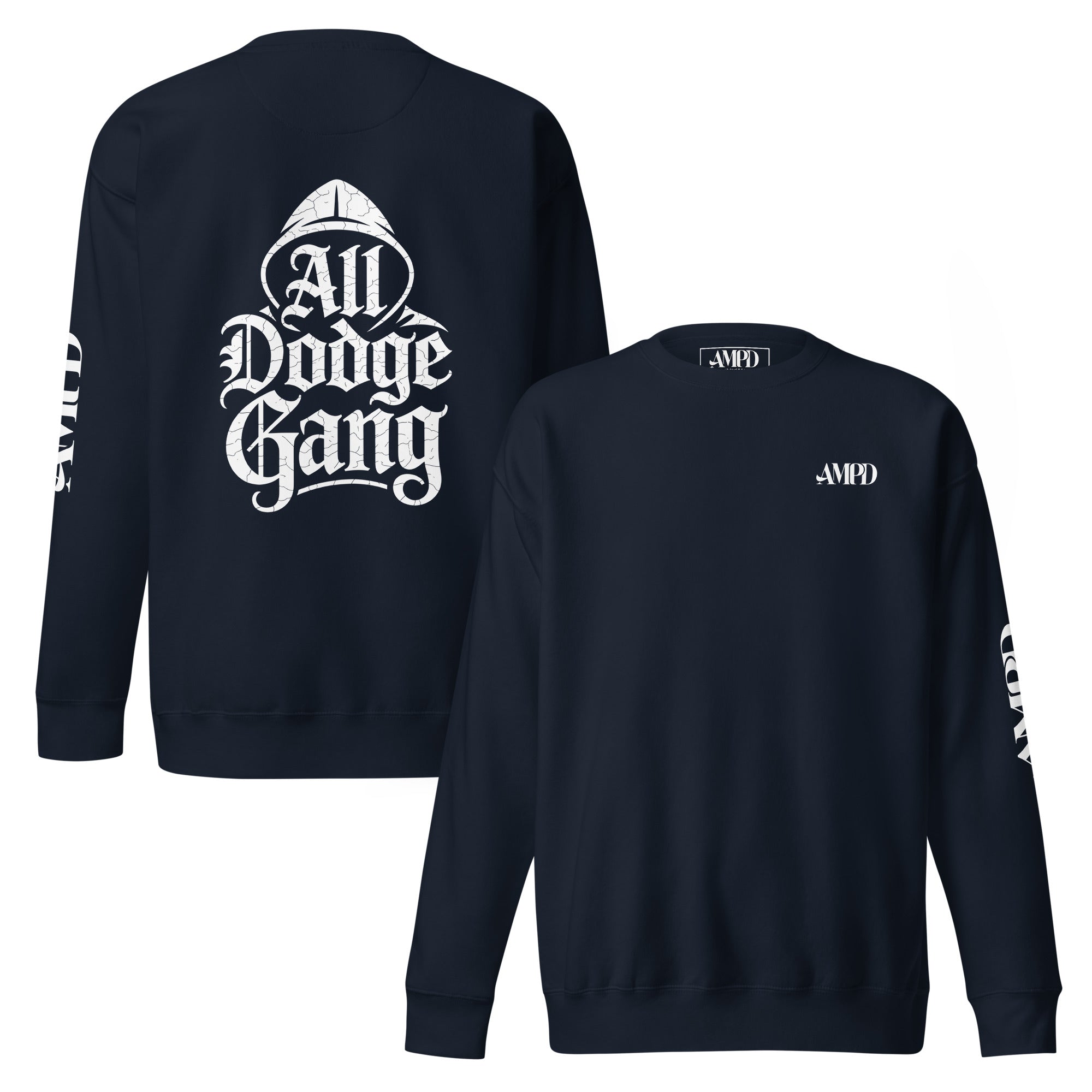 Dodge Gang Sweatshirt, Car Enthusiast Premium Quality Pullover | AMPD