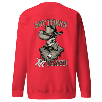 Southern Till Death Sweatshirt (back illustration) - Amp'd Up Custom