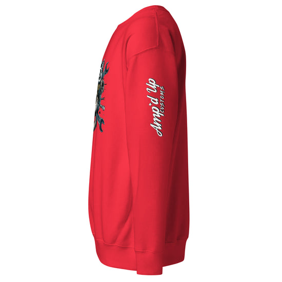 Skull Mechanic Sweatshirt - Amp'd Up Custom