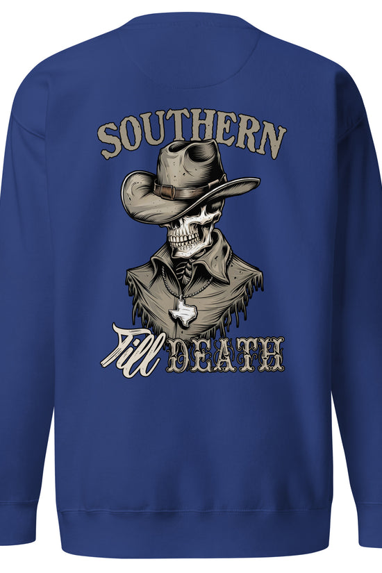Southern Till Death Sweatshirt (back illustration) - Amp'd Up Custom