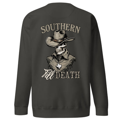 Southern Till Death Sweatshirt (back illustration) - Amp'd Up Custom